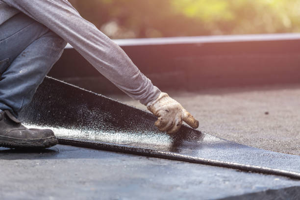 Professional Crawl Space Encapsulation technician working in Newport, NC
